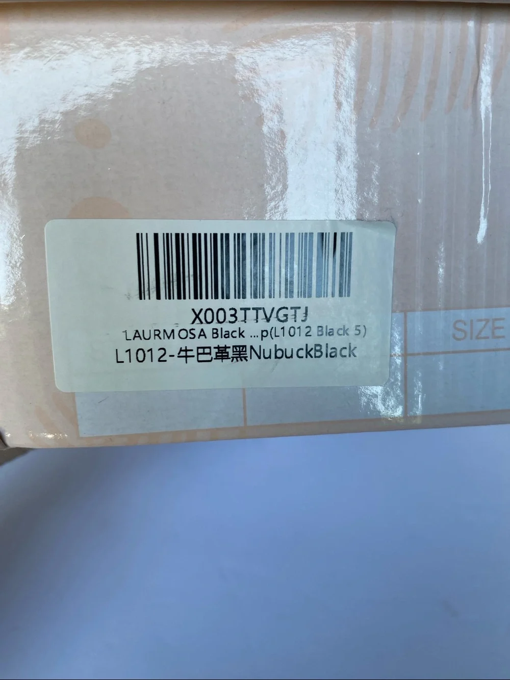 Laurmosa Nubuck black youth 5